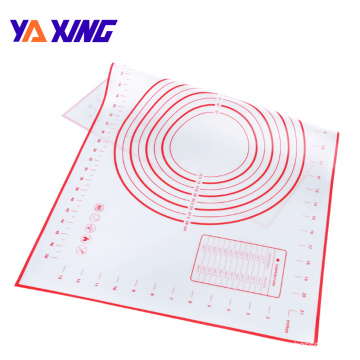 baking pastry mat with measurements Yaxing silicone mat for dough and baking 40x33cm